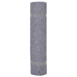 Tapis Gris 1,2 x 20 m Polyester 640460640460