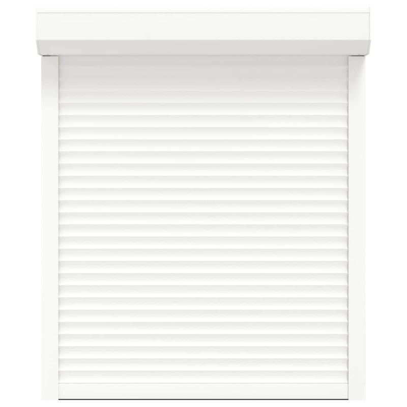 Store Roulant Blanc 100 x 120 cm Aluminium et Polyuréthane 640464640464