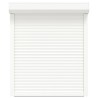 Store Roulant Blanc 100 x 120 cm Aluminium et Polyuréthane 640464640464