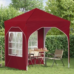 Tente de fête pop-up 192 x 192 x 245 cm Bordeaux 640470640470