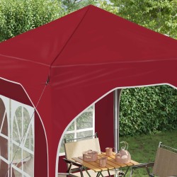 Tente de fête pop-up 192 x 192 x 245 cm Bordeaux 640470640470