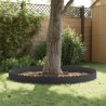 Bordure de Pelouse 10 pcs 103 x 25 cm Acier Noir 640472640472