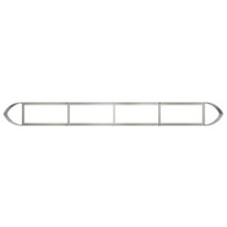 Jardin surélevé Acier galvanisé 380 x 40 x 40 cm Acier 640478640478