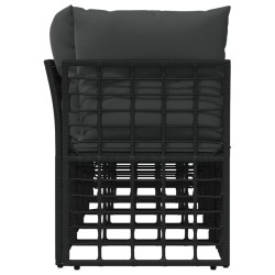 Canapé de jardin 4 places avec accoudoir gauche 4 pcs 640481640481
