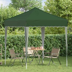 Tente de fête pop-up 195 x 195 x 245 cm Vert Tissu Oxford 640483640483