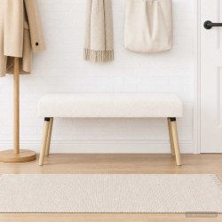 banc Uni Crème 110 x 40 x 46 cm Bouclé 640488640488