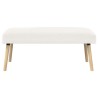 banc Uni Crème 110 x 40 x 46 cm Bouclé 640488640488