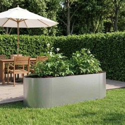 Jardin surélevé Acier galvanisé 140 x 40 x 40 cm Acier 640489640489