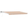 Cadre de store manuel avec LEDs Bleu, Orange, Blanc 5 x 3 m 640495640495