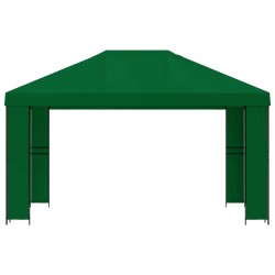 Pavillon 4 × 3 m Vert Polyester et Acier 190 gsm 640503640503