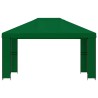 Pavillon 4 × 3 m Vert Polyester et Acier 190 gsm 640503640503