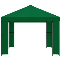 Pavillon 4 × 3 m Vert Polyester et Acier 190 gsm 640503640503