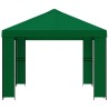 Pavillon 4 × 3 m Vert Polyester et Acier 190 gsm 640503640503