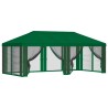 Housse de tonnelle avec murs latéraux Vert 600,5 x 300,5 cm 640509640509