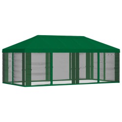 Housse de tonnelle avec murs latéraux Vert 600,5 x 300,5 cm 640509640509
