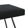 banc Uni Noir 80 x 40 x 45 cm Velours 640529640529