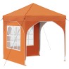 Tente de fête pop-up 192 x 192 x 245 cm Orange 640534640534