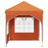 Tente de fête pop-up 192 x 192 x 245 cm Orange 640534640534