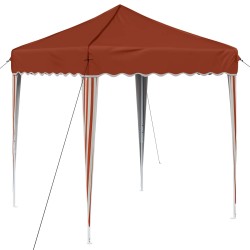 Tente de fête pop-up 195 x 195 x 245 cm Terre cuite 640537640537
