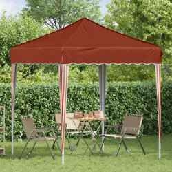 Tente de fête pop-up 195 x 195 x 245 cm Terre cuite 640537640537
