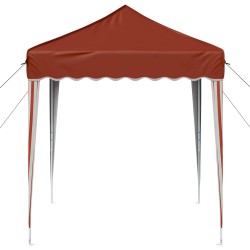 Tente de fête pop-up 195 x 195 x 245 cm Terre cuite 640537640537