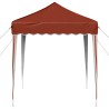 Tente de fête pop-up 195 x 195 x 245 cm Terre cuite 640537640537