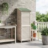 Abri de jardin Blanc 59 x 56 x 176 cm Bois de Sapin Massif 640539640539