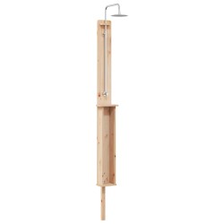 Douche d'extérieur 246 cm Naturel 640542640542