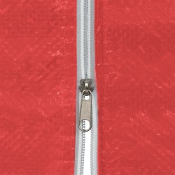 Mur de tente de fête 2 pcs Rouge 200 x 195 cm PE et acier 640544640544