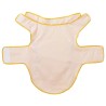 Imperméable pour chien avec bandes réfléchissantes en polyester jaune taille L 640556640556