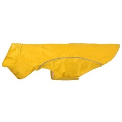 Imperméable pour chien avec bandes réfléchissantes en polyester jaune taille L 640556640556