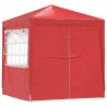 Tente de fête Rouge 200 x 200 x 240 cm PE et acier 640561640561