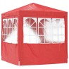 Tente de fête Rouge 200 x 200 x 240 cm PE et acier 640561640561