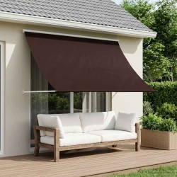 Auvent Marron 400 x 150 cm 640565640565