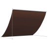 Auvent Marron 400 x 150 cm 640565640565