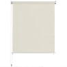 Store roulant d'extérieur 185 (l) x 140 (H) cm crème 640566640566
