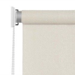 Store roulant d'extérieur 185 (l) x 140 (H) cm crème 640566640566