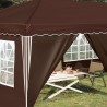 Tente de fête pop-up 575 x 288 x 245 cm Marron 640593640593