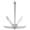 Ancre pliable argenté 12 kg fonte galvanisée à chaud 640599640599