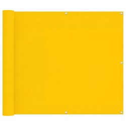 Écran de balcon Jaune 100 x 800 cm Tissu Oxford 640603640603