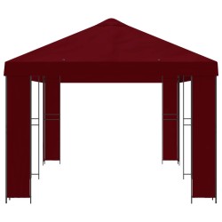 Abri de jardin 6 x 3 m Bordeaux Polyester et Acier 190 640614640614