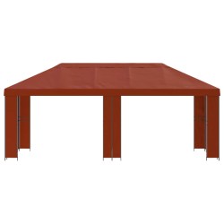 Abri de jardin 6 x 3 m Terre cuite Polyester et Acier 190 640617640617