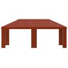 Abri de jardin 6 x 3 m Terre cuite Polyester et Acier 190 640617640617