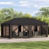 Housse de tonnelle avec murs latéraux Anthracite Polyester 640621640621