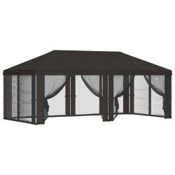 Housse de tonnelle avec murs latéraux Anthracite Polyester 640621640621