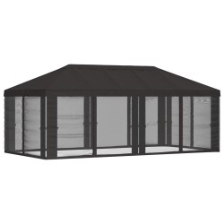 Housse de tonnelle avec murs latéraux Anthracite Polyester 640621640621