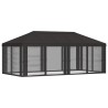 Housse de tonnelle avec murs latéraux Anthracite Polyester 640621640621