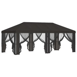 Housse de tonnelle avec murs latéraux Anthracite Polyester 640621640621
