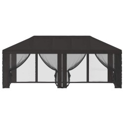 Housse de tonnelle avec murs latéraux Anthracite Polyester 640621640621