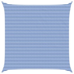 Voile d'ombre Bleu et Blanc 7 x 7 m HDPE 640630640630